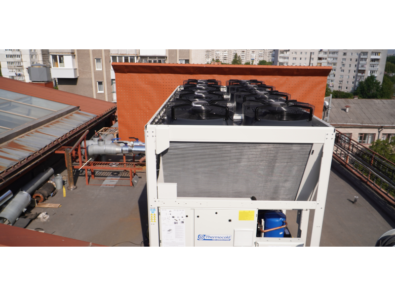 Гліколеві чилери: потужність промислового холоду