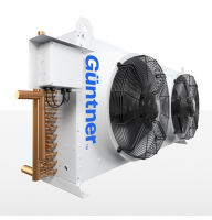 Драйкулер (суха вентиляторна градирня) 17 м³/год, 100 кВт Guntner GFVV-WD-090-2NF-12A