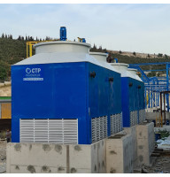 Випарна вентиляторна градирня 191 м³/год, 2221 кВт CTP DFRP 6