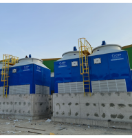 Випарна вентиляторна градирня 224 м³/год 2605 кВт CTP DFRP 7