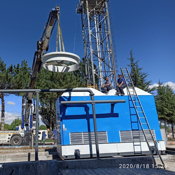 Випарна вентиляторна градирня 92 м³/год, 1070 кВт CTP DFRP 4