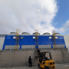 Випарна вентиляторна градирня 1100 м³/год, 17037 кВт CTP QFRP 24