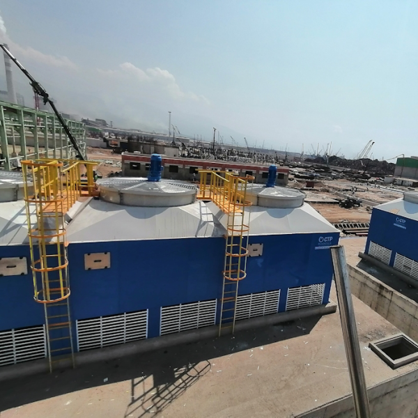 Випарна вентиляторна градирня 1100 м³/год, 17037 кВт CTP QFRP 24