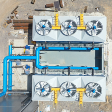 Випарна вентиляторна градирня 1 100 м³/год, 12 791 кВт CTP TFRP 24