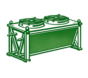 Конденсатори повітряного охолодження