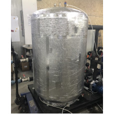 Теплоакумулятор 1000л (6 БАР) Термоком БТА-6-1000-2хДу80-Т AISI 304