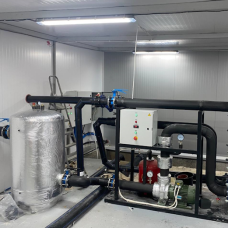 Теплоакумулятор 2000л (6 БАР) Термоком БТА-6-2000-2хДу100-Т AISI 304