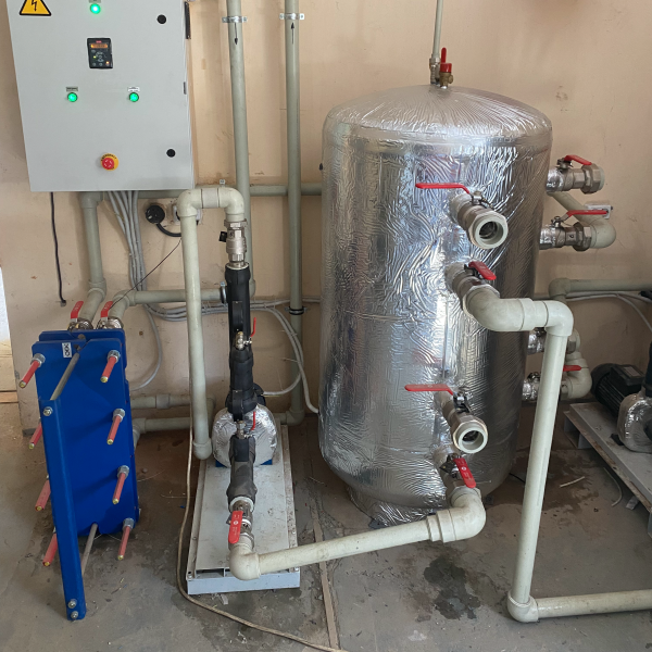 Теплоакумулятор 500л (6 БАР) Термоком БТА-6-500-4хДу65-Т