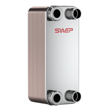 Пластинчастий випарник SWEP (20 пластин) B10THx20/1P-SC-M 4x1"&22U 15371-020