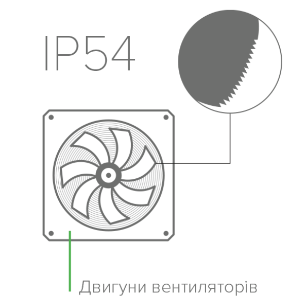 Чилер для охолодження води 66 кВт повітря-вода MyCond MCU066YH