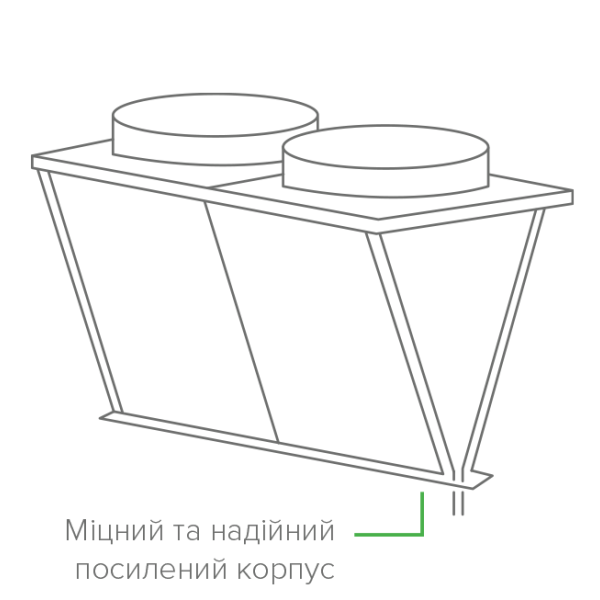 Чилер для охолодження води 66 кВт повітря-вода MyCond MCU066YH
