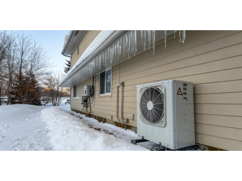 Як працює тепловий насос взимку