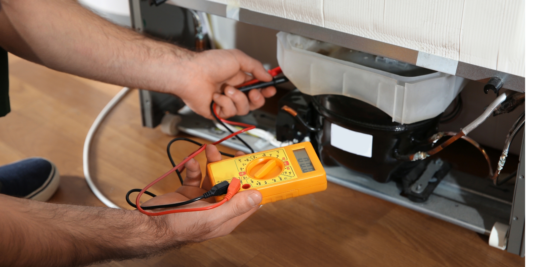 заправка холодильника фреоном фото