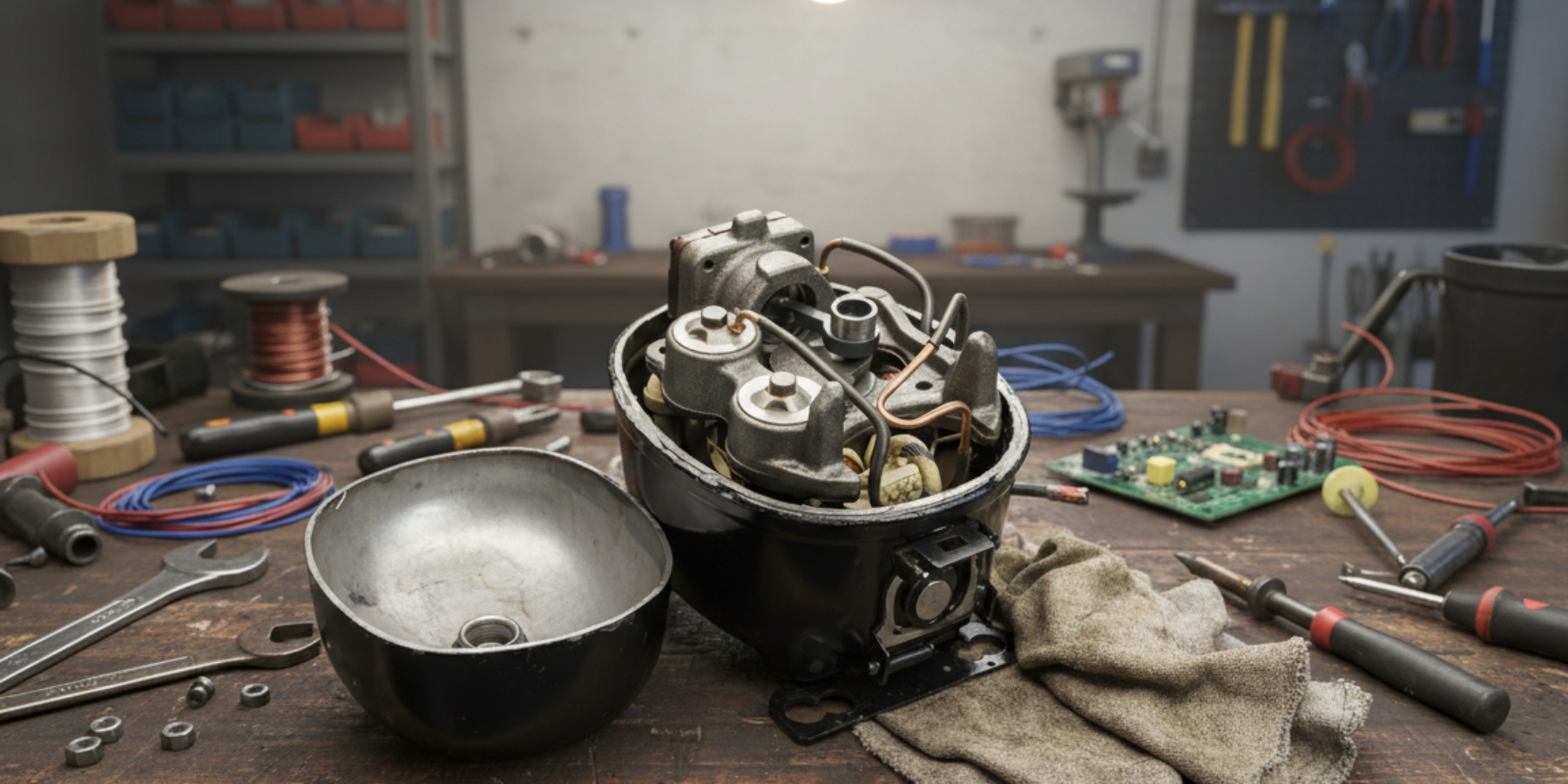 мощность компрессора бытового холодильника фото