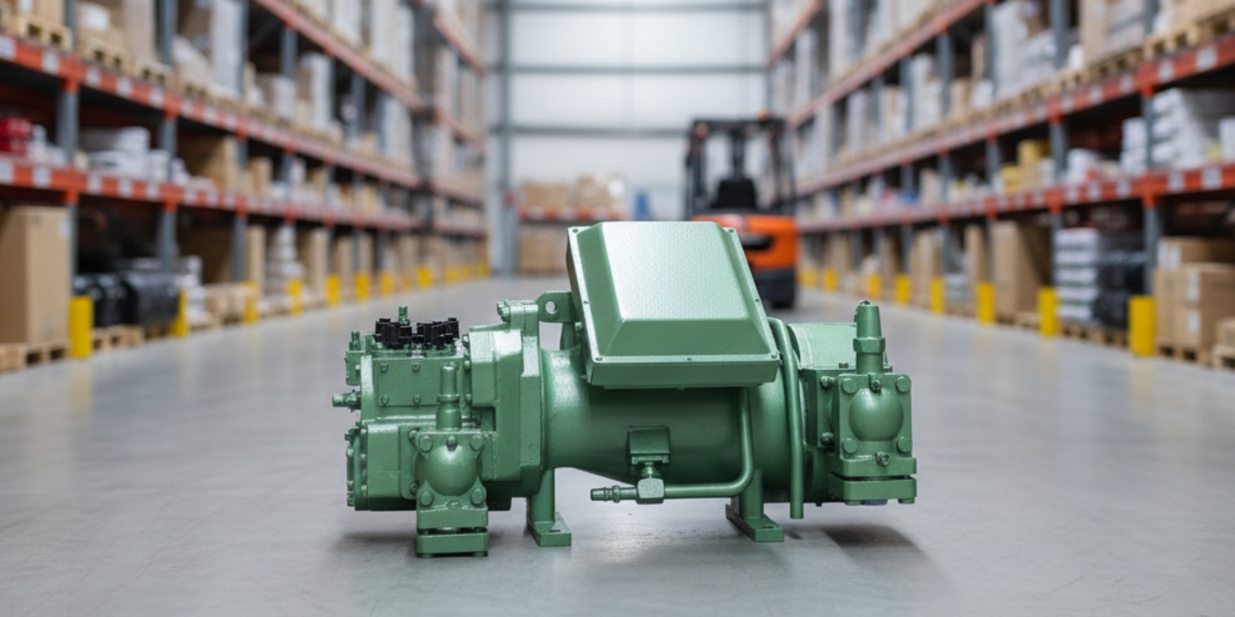 спиральный или винтовой компрессор фото