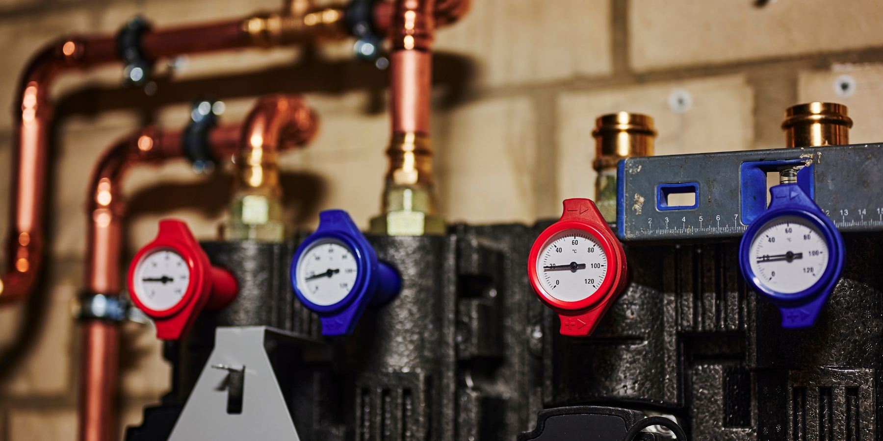 давление в системе отопления фото