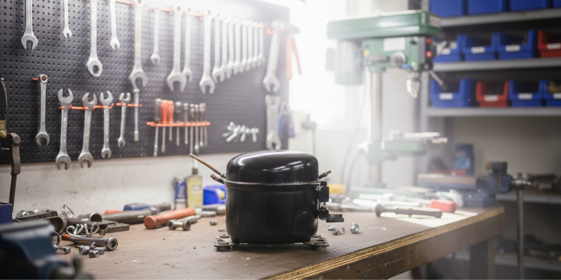 заклинювання компресора після включення фото