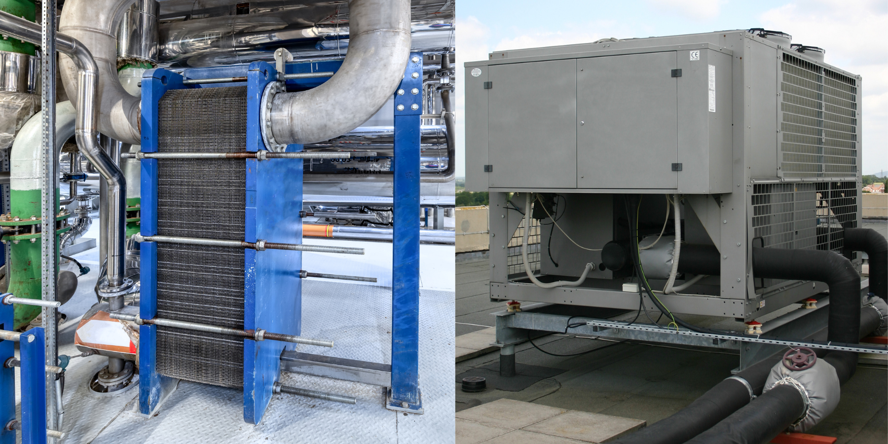 Теплообмінники для чилерів