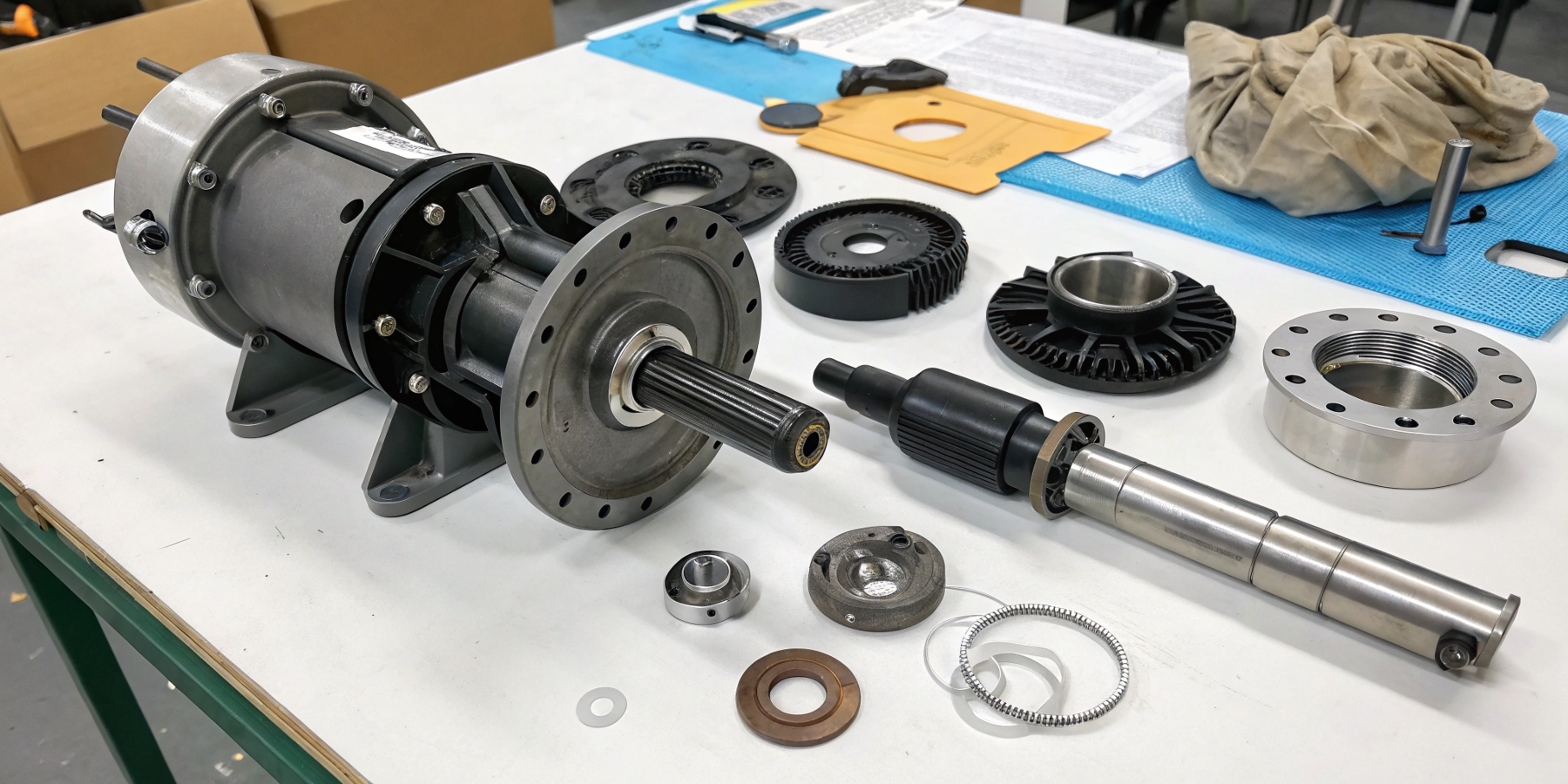 розбірка відцентрового насоса