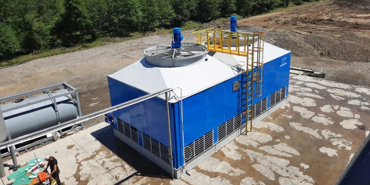 Вентиляторна градирня