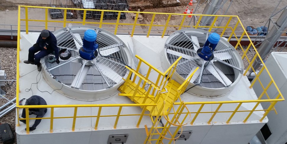 градирні для охолодження води