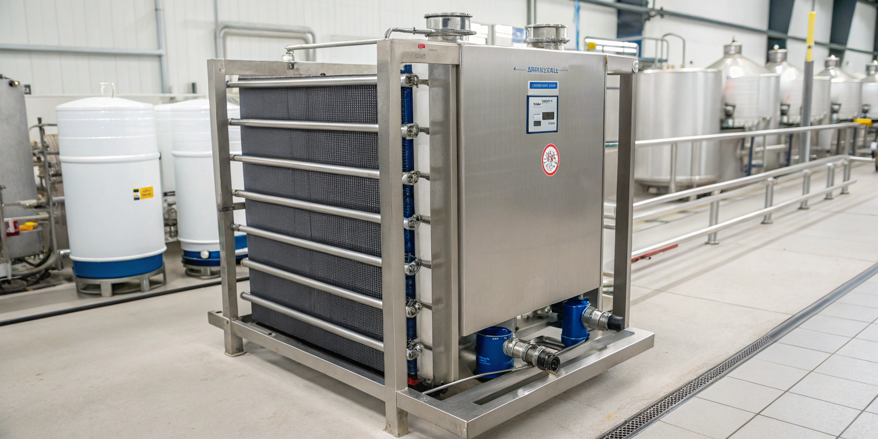 теплообмінник для молока