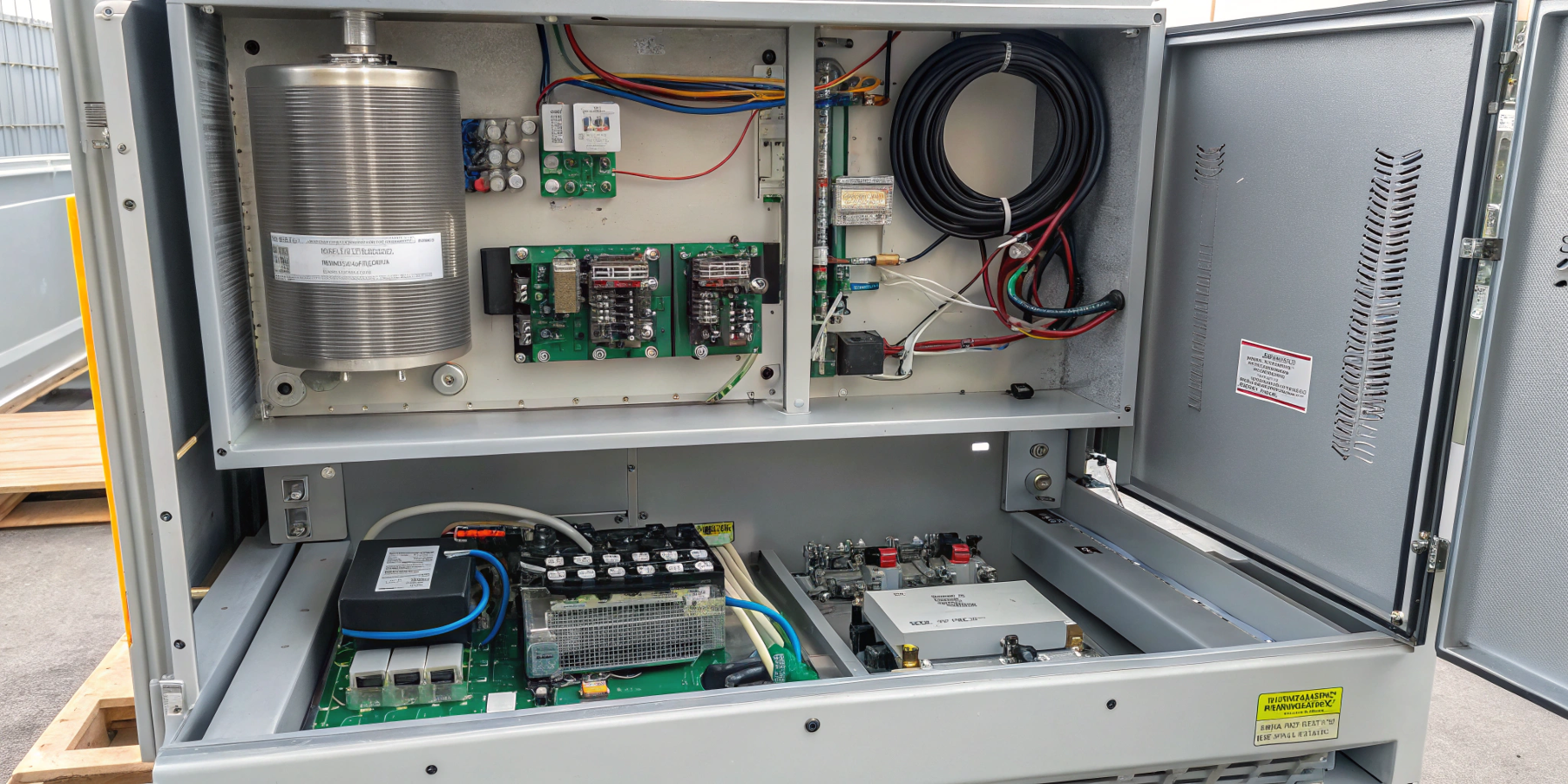 автоматика та електроніка моноблочного чилеру