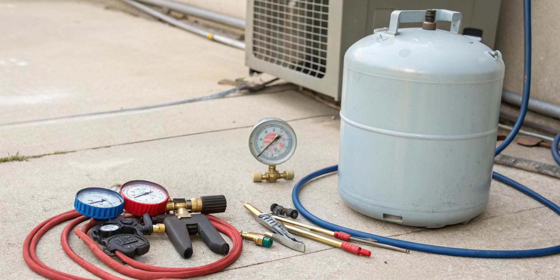 заправка чилера фреоном