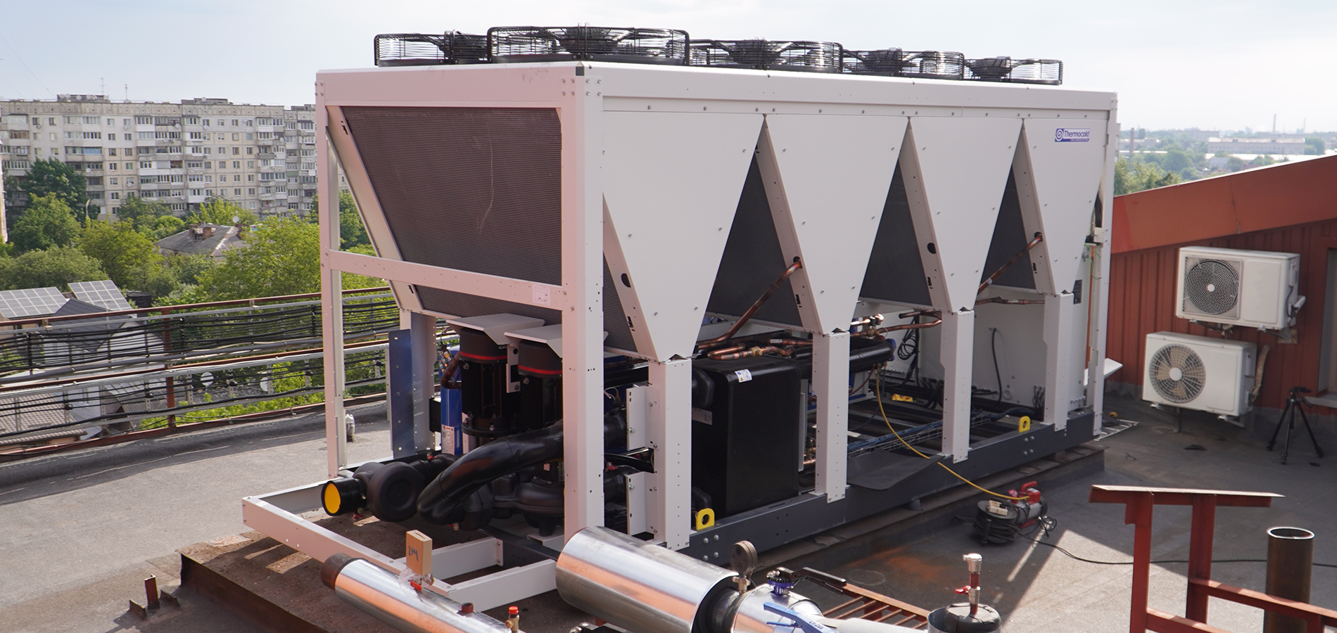 Приклади застосування промислових водоохолоджувачів Приклади застосування промислових водоохолоджувачів