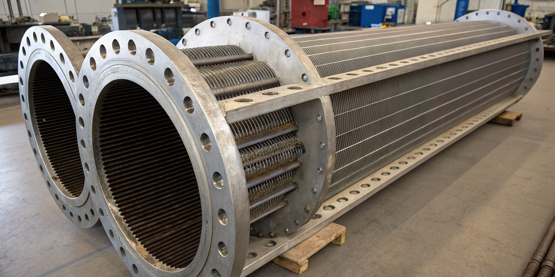 перегородка в теплообміннику