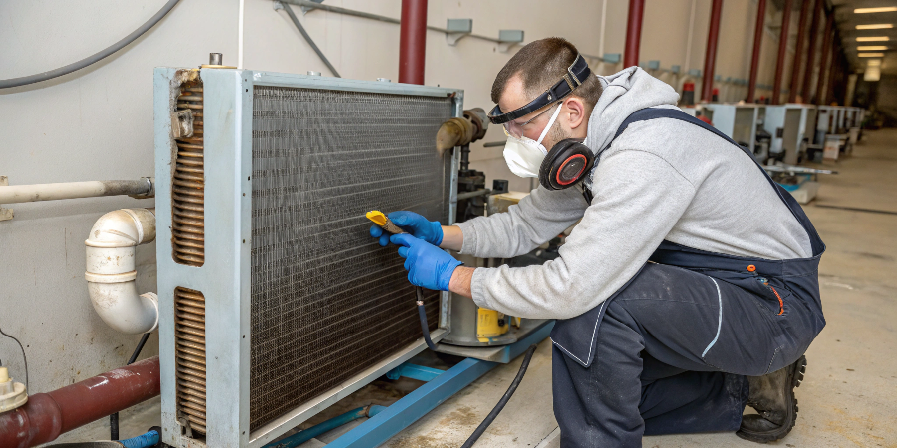 чистка теплообмінника