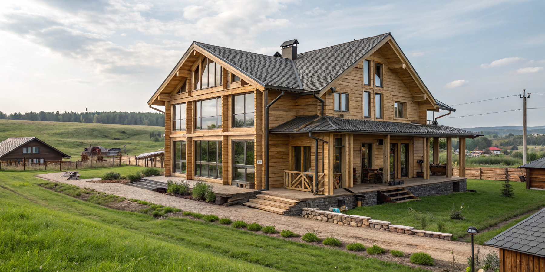 дім з брусу