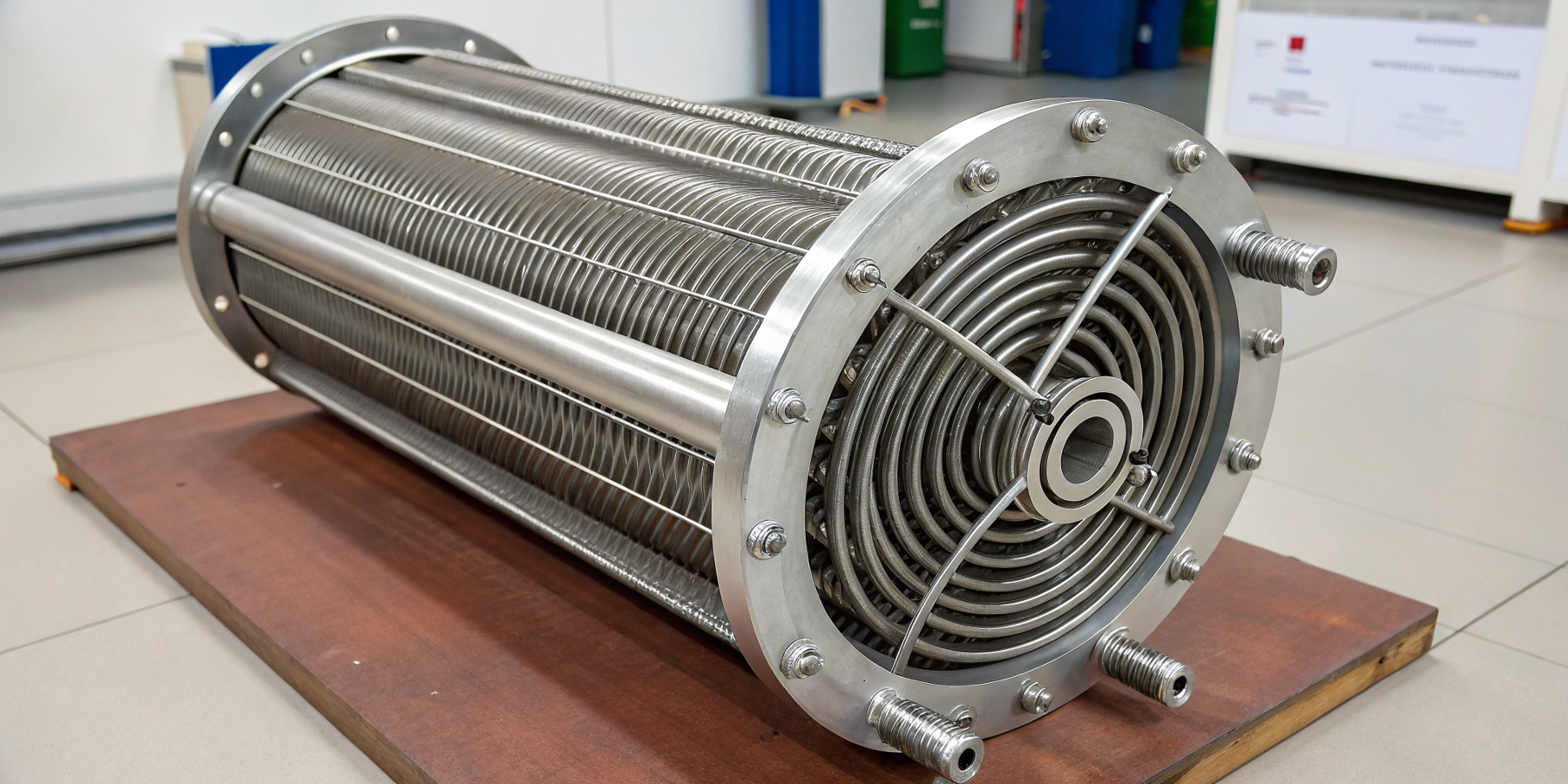 спіральний теплообмінник